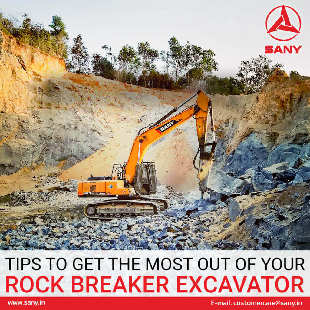 Tips to get the most out of your rock breaker excavator
