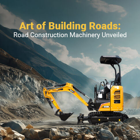 art of building roads: road construction machinery unveiled