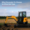 What Excavator To Choose for What Soil Type