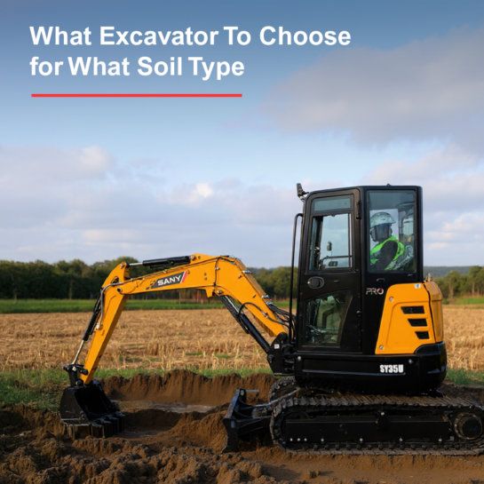 What Excavator To Choose for What Soil Type
