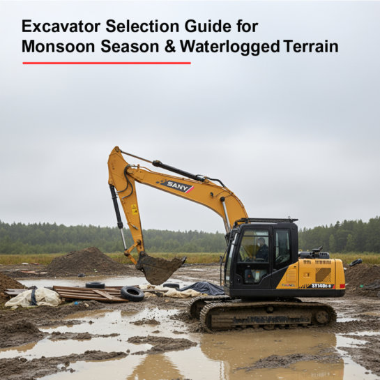 Excavator Selection Guide for Monsoon